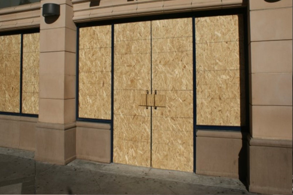Boarding Up in Swiss Cottage, NW3